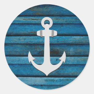Maritimes Anker Aufkleber