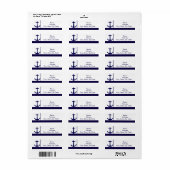 Maritimes Anker Marine Adresse (Vorne)