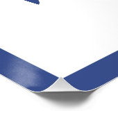 Maritimes Anker Poster (Ecke)