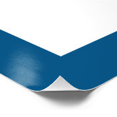 Maritimes Anker-Poster Poster (Ecke)