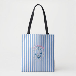 Maritimes Anker, "Segel weg", Blaue Streifen, Cool Tasche