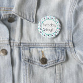 Maritimes Blaues Anker Button (Beispiel)
