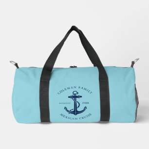 Maritimes Bootsanker Ozean Kreuzfahrt Maßgeschneid Duffle Bag