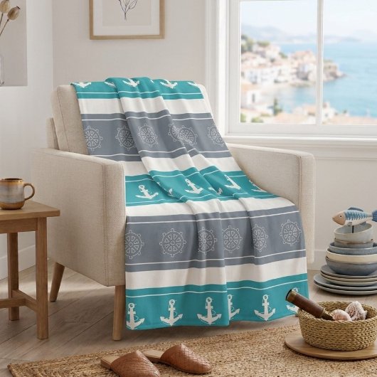 Maritimes Bootsdesign Elemente Sherpadecke