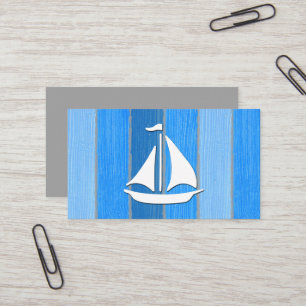 Maritimes Design Visitenkarte