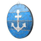 Maritimes Designmotiv Dartscheibe (Vorderseite rechts)