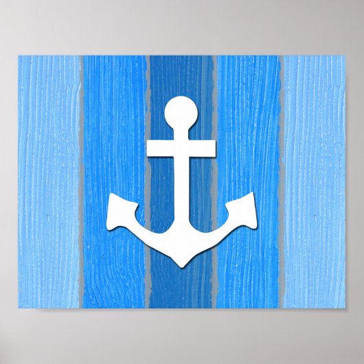 Maritimes Designmotiv Poster (Vorne)