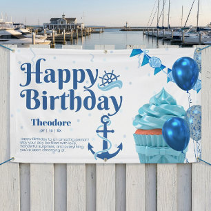 Maritimes Geburtstagsbanner Banner
