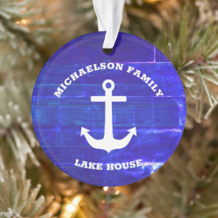 Maritimes Landhaus am See Ornament