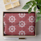Maritimes Lenkrad Seidenpapier (Geschenk)