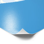 Maritimes Leuchtturm Poster (Ecke)