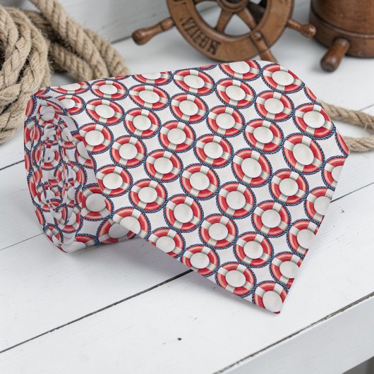 Maritimes maßgeschneidertes Halstuch Krawatte