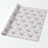 Maritimes Muster Geschenkpapier (Ungerollt)