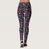 Maritimes Muster Leggings (Rückseite)