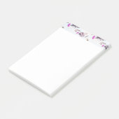 Maritimes Muster Post-it Klebezettel (angewinkelt)