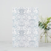 Maritimes Vintage-Muster Briefpapier (Stehend Vorderseite)