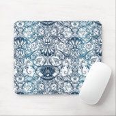Maritimes Vintage-Muster Mousepad (Mit Mouse)