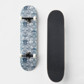 Maritimes Vintage-Muster Skateboard (Vorderseite)
