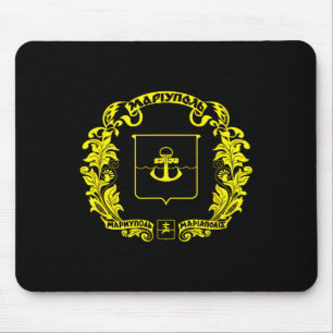 Mariupol Stadtflagge Ukraine Mousepad