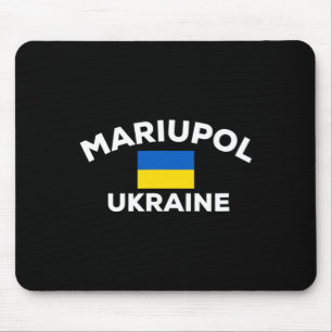 Mariupol Ukraine Ukrainische Flagge Stadt Mousepad