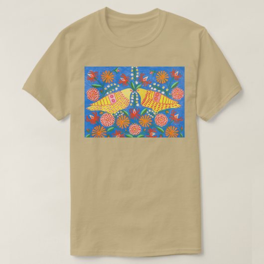 Mariya Prymachenko Pigeons 1968 T-Shirt (Design vorne)