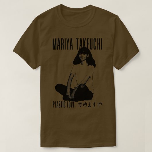 Mariya Takeuchi Plastic Liebe T-Shirt (Design vorne)