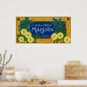Marjolis Soap LabelParis, Frankreich Poster (Küche)
