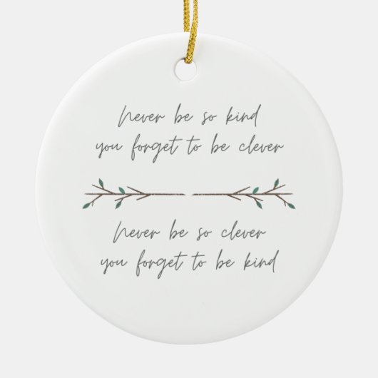 Marjorie Keramik Ornament (Vorne)