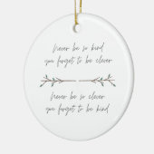 Marjorie Keramik Ornament (Links)