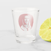 Marjorie Taylor Greene Schnapsglas (Rückseite)