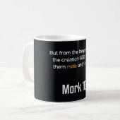 Mark 10:6 Tasse (Vorderseite Links)