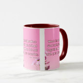 Mark 10:9 KJV Bible Scripture Pic Two-Tone Tasse (VorderseiteRechts)