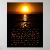 Mark 11:22-24 Poster (Vorne)