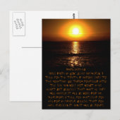 Mark 11:22-24 Postkarte (Vorne/Hinten)