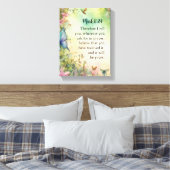 Mark 11:24 Christliche Aquarellbilder Leinwanddruck (Insitu (Schlafzimmer))