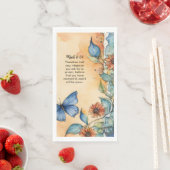 Mark 11:24 Christliche Verse-Bild Serviette (Beispiel)