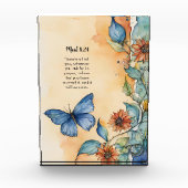 Mark 11:24, Design der Christlichen Verse Fotoblock (Vorderseite)