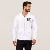 Mark 11:24 KJV Bible Scripture Full-Zip Mens Hoodie (Vorne ganz)