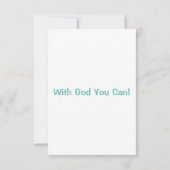 Mark 11:25 KJV Bible Verse Pic Flat Begrüßung Karte (Rückseite)