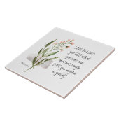 Mark 12:30-31 LIEBE der Herr dein Gott Fliese (Seite)