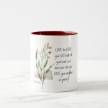 Mark 12:30-31 LIEBE der Herr dein Gott