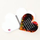 Mark 12:30 Liebe des Herrn mit deinem ganzen Herze Notizblock (Innenseite)