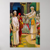 Mark 14:53-65 Jesus vor dem Poster des Priesters (Vorne)