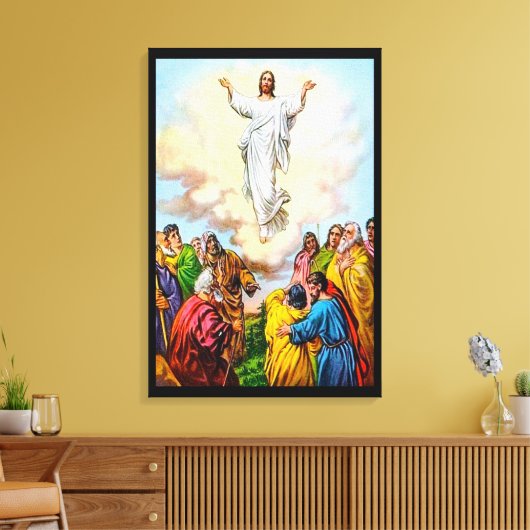 Mark 16:19-20 Jesus kehrt zur Leinwand des Vaters (Insitu (Wohnzimmer))