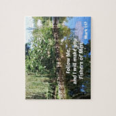 Mark 1:17 Folgen Sie mir und ich werde Sie zu Fisc Puzzle (Vertikal)