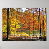 Mark 1:35 Poster (Vorne)