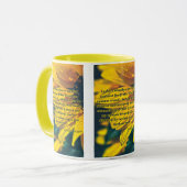 Mark 3:24-26 KJV Bibelschrift Bild Zwei-Ton Tasse (Vorderseite Links)