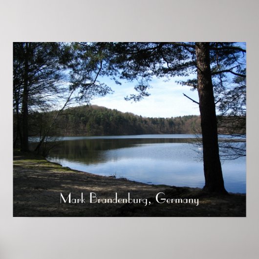 Mark Brandenburg, Deutschland Poster (Vorne)