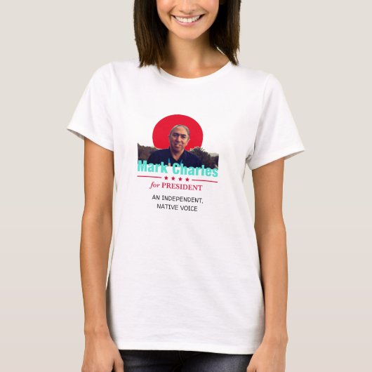 Mark Charles 2020 T-Shirt (Vorderseite)