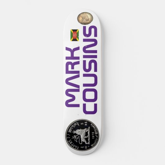 MARK COUSINS OFFIZIELL Skateboard (Vorderseite)